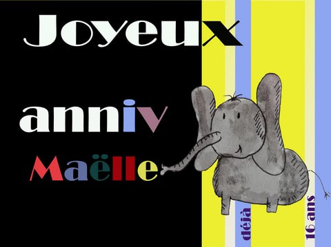 Carte anniversaire, photo 8