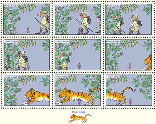 Poste jungle - planche 2ème version