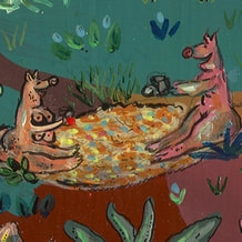 Détail du tableau Pique-nique