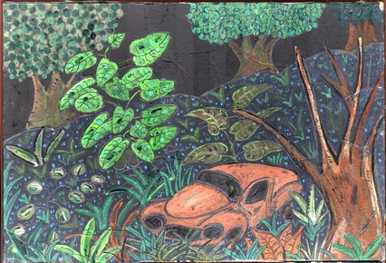 Épave, peinture