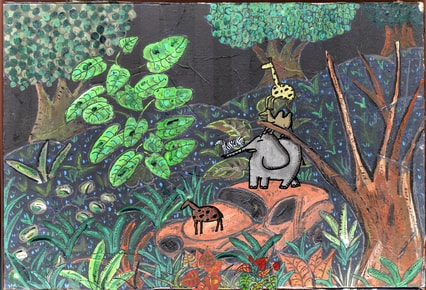 Reconquête, peinture