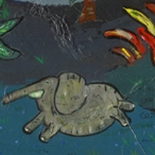 Détail du tableau Au feu !