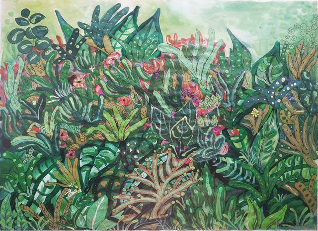 Jungle, peinture