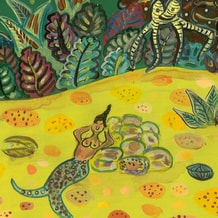 Détail du tableau Sous la mer