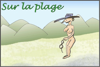 Sur la plage, encore