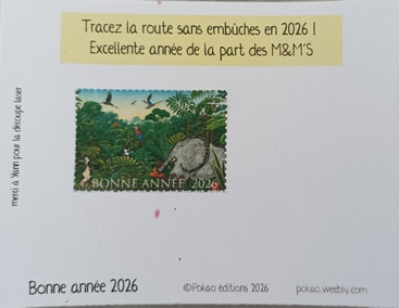 Carte de vœux 2026 - verso