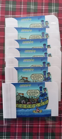 Les cartes terminées