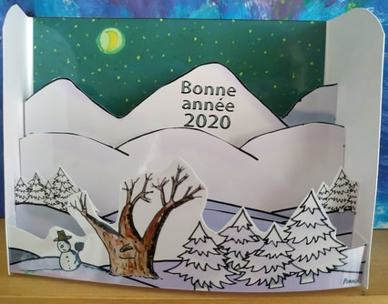 42 exemplaires - deux amis au clair de lune...