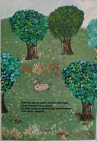 Potiron petit cheval sauvage - page