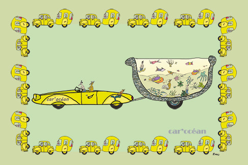 Set de table Fantasticaravanes