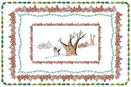 Set de table de Noël