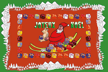 Set de table de Noël