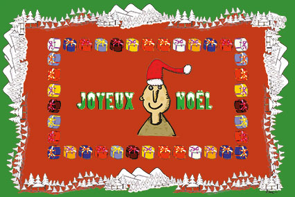 Set de table de Noël