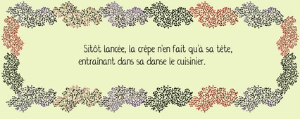 Texte : ah ! les bonnes crêpes !