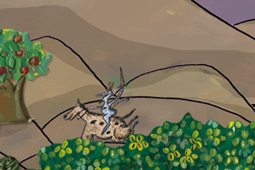 retour au château - détail