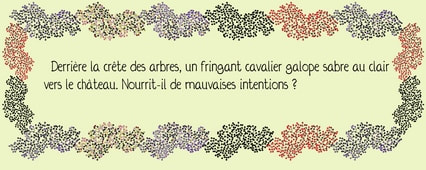 Texte : retour au château
