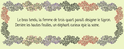 Texte : hommage au douanier Rousseau
