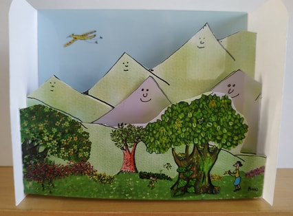 sauvetage - carte pop-up