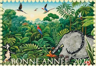 Timbre nouvel an 2026, 2