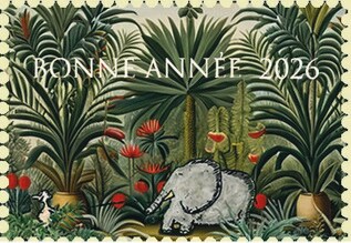 Timbre nouvel an 2026, 6