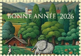 Timbre nouvel an 2026, 7