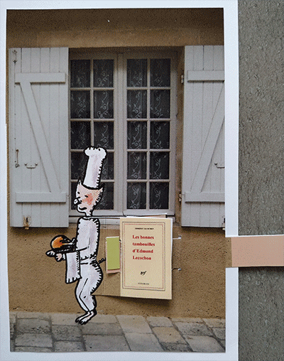 Les bonnes tambouilles d'Edmond Lecochon - carte pop-up